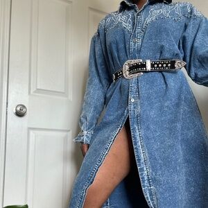 Western Jean Dress